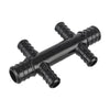 30 Pcs PEX-B Crimp 3/4" Inlet x 1/2" Outlet Open Manifold, Opposing Port (4 port)