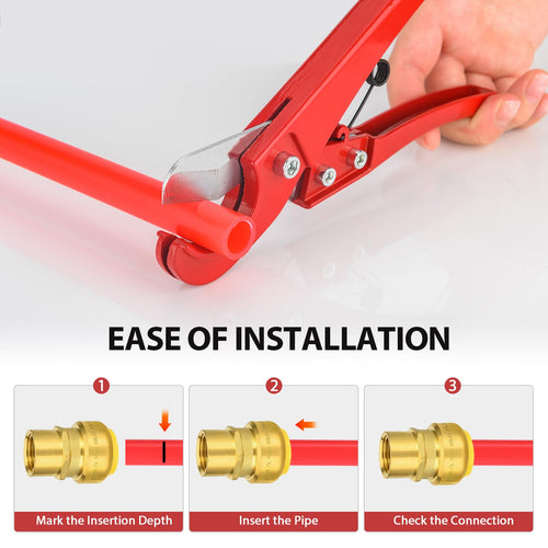 1" x 3/4" F Push Fit Female Adapter