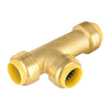3/4" Push Fit Slip Tees Plumbingsell