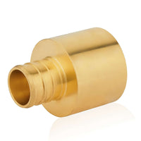 30 Pcs PEX-B Crimp 3/4" PEX x 1" Female Copper Sweat Sweat Coupling (Lead Free)