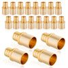 30 Pcs PEX-B Crimp 3/4" PEX x 3/4" Male Copper Sweat Adapter (Lead Free)