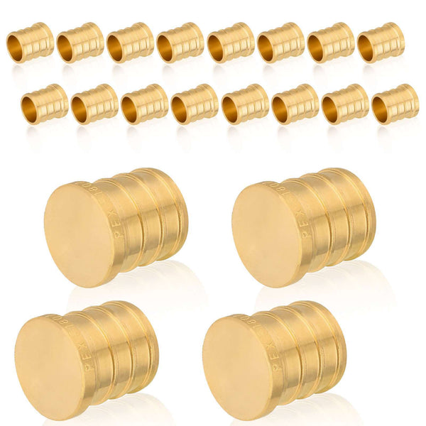 30 Pcs PEX-B Crimp 3/4" Plug (Lead Free)