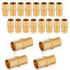 30 Pcs PEX-B Crimp 3/4" PEX x 1/2" Male Copper Sweat Adapter (Lead Free)