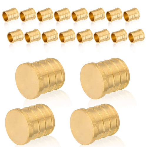 30 Pcs PEX-B Crimp 1" Plug (Lead Free)