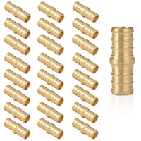30 Pcs PEX-B Crimp 3/8" PEX X 3/8" PEX Coupling (Lead Free)