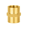 30 Pcs 1/2" Female NPT Brass Hex Connector