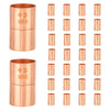 30 Pcs 3/4" Copper Coupling, No Stop at Wholesale Price