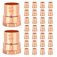 30 Pcs 3/4" C x 1/2" FNPT Copper Female Adapter at Wholesale Price