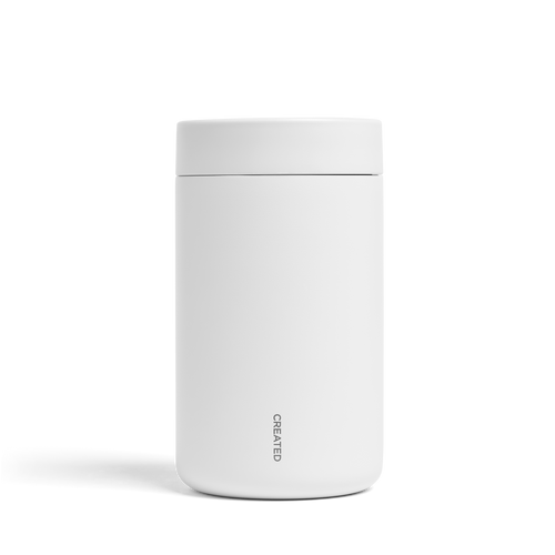 Reserve Coffee Canister - White Created Co.