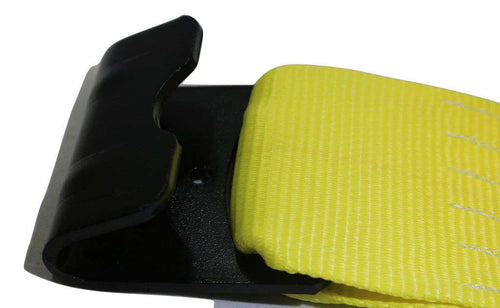 4"x 30 Ft Heavy Duty Ratchet Strap w/ Flat Hook - AAR Webbing | R430FAAR RatchetStrap.Com