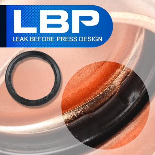 30 Pcs 1" Press Copper Cap (Lead Free)