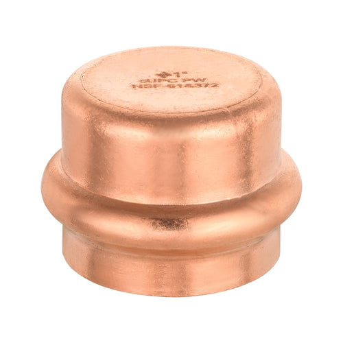 30 Pcs 1" Press Copper Cap (Lead Free)