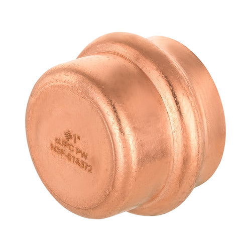 30 Pcs 1" Press Copper Cap (Lead Free)