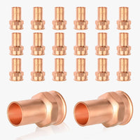 30 Pcs 1" FTG Press x 1" Female Threaded Copper Street Adapter (Lead Free)