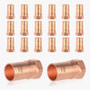 30 Pcs 1" FTG Press x 3/4" Female Threaded Street Copper Adapter (Lead Free)