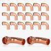 30 Pcs 1" Press Copper Street Elbow (Lead Free)