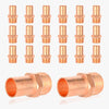 30 Pcs 1" FTG Press Copper x Male Threaded Street Adapter (Lead Free)