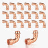 30 Pcs 3/4" Copper Press Female Elbow (Lead Free)