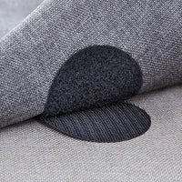 10-Pairs: Anti Curling Carpet Tape Rug Gripper Velcro
