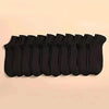 10-Pairs: Men's Plain Knitted Lining Socks