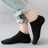 10-Pairs: Men's Plain Knitted Lining Socks