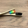 10 Pcs Natural Colorful Toothbrush Eco Friendly Soft Bamboo Toothbrush Bamboo Tooth Dental Oral Care Wood Tooth Brushes