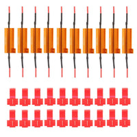 10-Piece: 50W 6Ohm Load Resistor