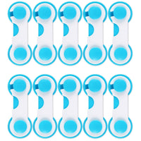 10-Piece: Kids Cabinet Strap Safety Locks
