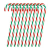 10-Piece: Plastic Candy Cane Ornaments