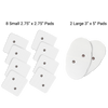 Wireless Large and Small Electrode Pads Refill Kit
