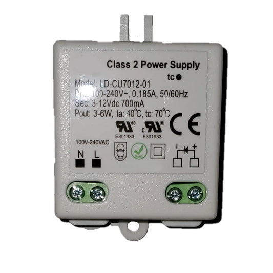 LED Driver Transformer – 3-12V DC Output, 3-6W Constant Current | Compact Class 2 Power Supply