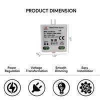 100-240V AC - 6-12V DC | 3W Constant Current LED Drivers