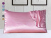 100% Satin Pillow Cover With Trim