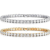 10.00 CTTW Round Cut Tennis Bracelet