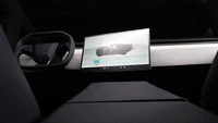 Tesla Cybertruck Dashboard Screen Swivel Tilt Mount Rotating Kit