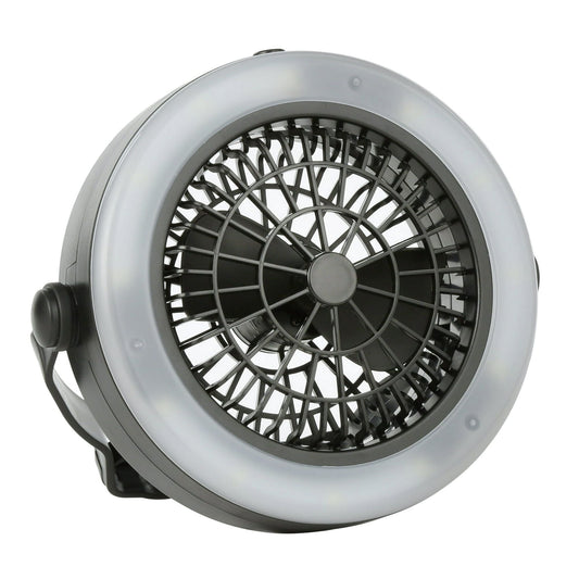 Wakeman Outdoors 2-in-1 Camping Lantern with 12 Bright LED Lights, USB and Rechargeable Battery EasyOptionXY LLC