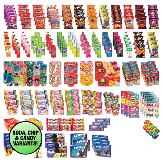 The Ultimate Power Pack – $1,000 Worth of Snacks & Drinks with Massive Retail Value! 🚀🍫🥤