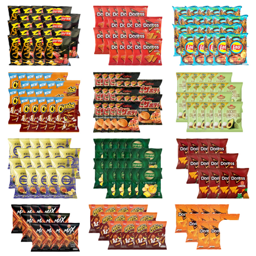Snack Attack Bulk Pack – 275+ Chips for the Ultimate Crunch Lovers! 🥔🔥