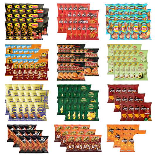 Snack Attack Bulk Pack – 275+ Chips for the Ultimate Crunch Lovers! 🥔🔥