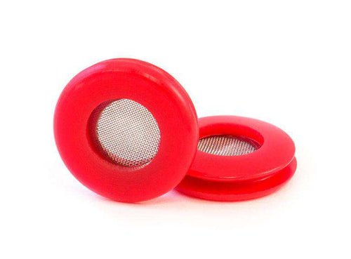 Polyurethane Seal With Filter, Red Gladhand 25 Pack | 10017RF