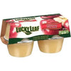 Lucky Leaf Unsweetened Applesauce Cups – 4 Pack