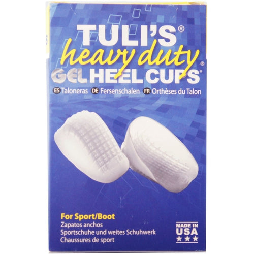 Tuli's Heavy Duty Gel Heel Cups, 1 Pair, Large