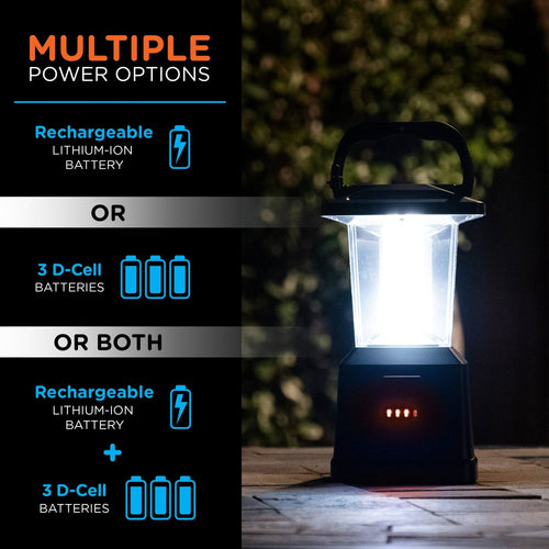 Enbrighten 650 Lumens Electric Camping Lantern EasyOptionXY LLC