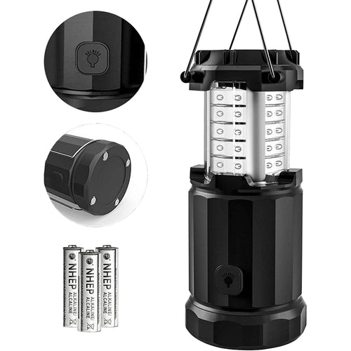 Etekcity LED Camping Lantern Magnetic Lights, Brightness Control with Batteries, Collapsible EasyOptionXY LLC