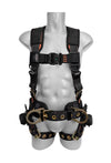Frontline 100CTB Combat Construction Full Body Harness with Tongue Buckle Legs and Trauma Straps XL/2X