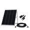 Rigid 100W Solar Panel w/ cable + Connectors