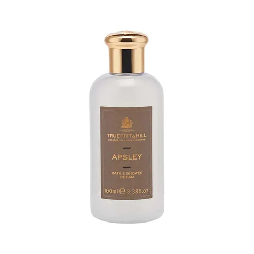 Truefitt & Hill Apsley Bath and Shower Travel Collection Cream 3.38 oz