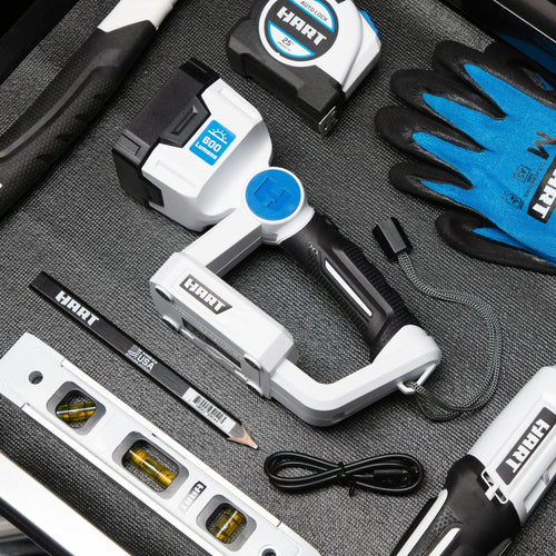 HART Rechargeable LED Area Spotlight, Pivoting Light Head, Magnetic Base, Carry Handle, 600 Lumens EasyOptionXY LLC