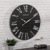 FirsTime & Co. Black Midnight Planks Wall Clock, Farmhouse, Analog, 29 x 2 x 29 in EasyOptionXY LLC