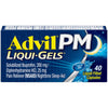 Advil PM Liqui-Gels Pain and Headache Reliever Ibuprofen Capsules; 40 Count EasyOptionXY LLC